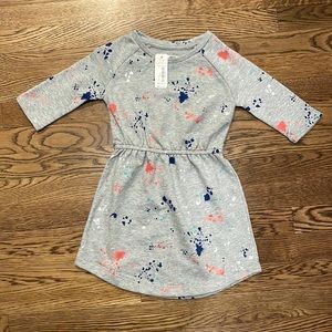 Nwt Gymboree paint splatter dress xs (4)
